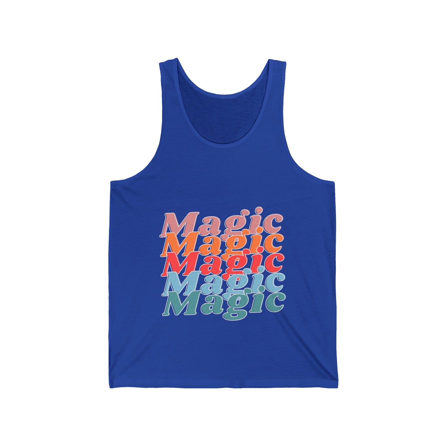 Magic, Magic, Magic Vacation Unisex Tank Top