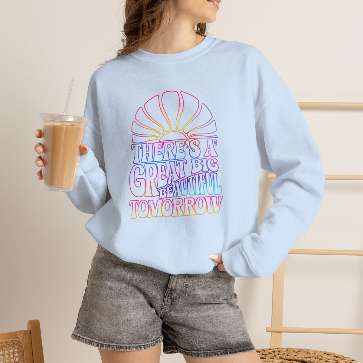 LIMITED EDITION Great Big Beautiful Tomorrow  - Adult Crewneck Sweatshirt