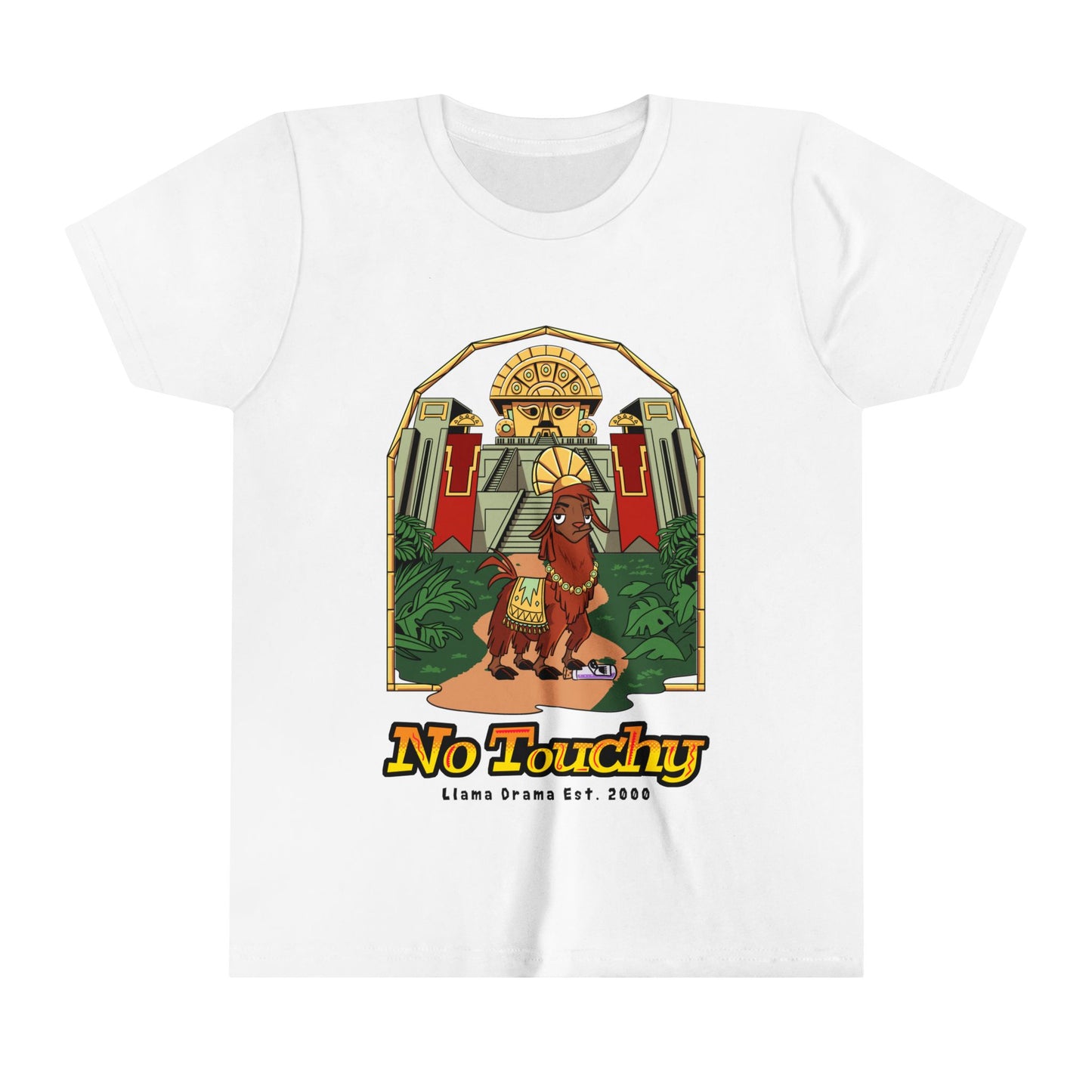 No Touchy - Emperor's New Groove - Youth Short Sleeve Tee Shirt