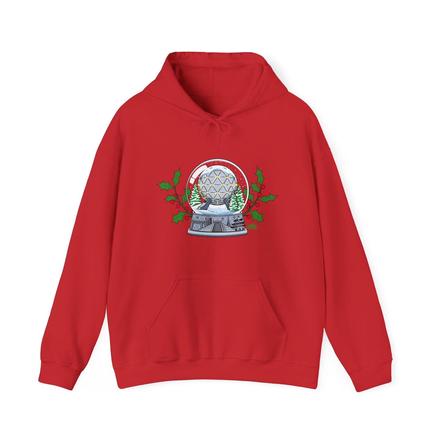 EPCOT Snowglobes -  Adult Hoodie Sweatshirt