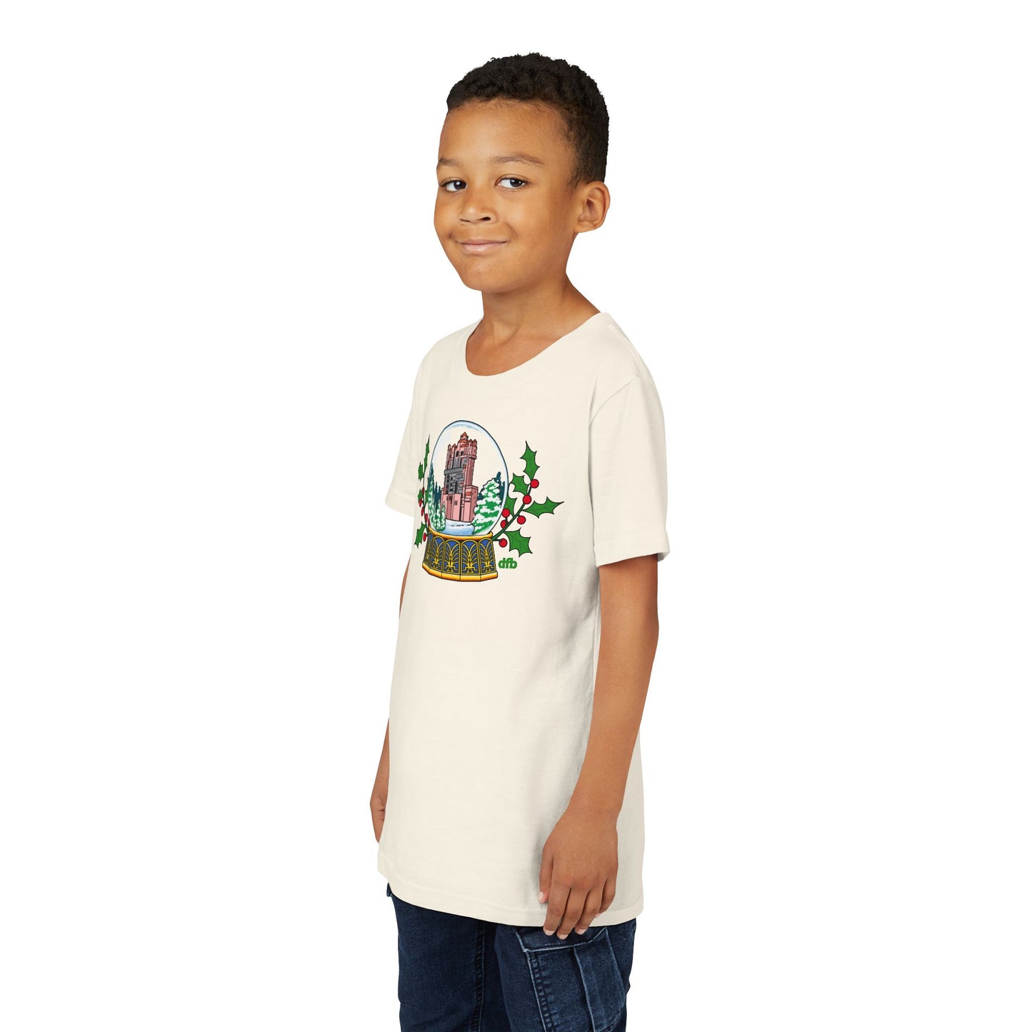 Hollywood Studios Snowglobes -  Kid's Short Sleeve Tee Shirt