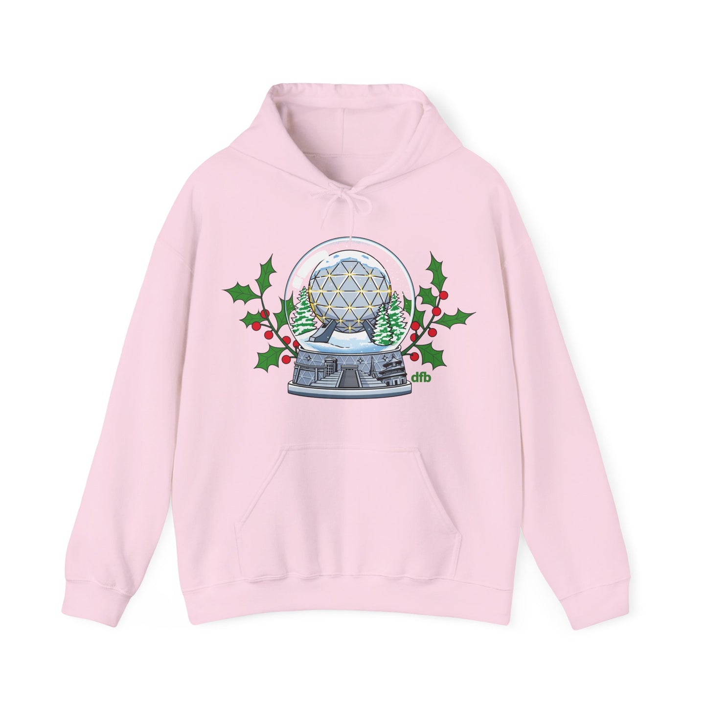 EPCOT Snowglobes -  Adult Hoodie Sweatshirt