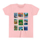 Animal Kingdom Vintage Stamps - Youth Short Sleeve Tee Shirt