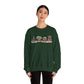 Gingerbread Park Icons - Adult Crewneck Sweatshirt