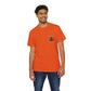 Harryhausen's - Front & Back w/ Pocket - Unisex Heavy Cotton Pocket Tee