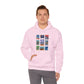 EPCOT Vintage Stamps - Adult Hoodie Sweatshirt