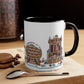 Gingerbread Park Icons - Accent Mugs