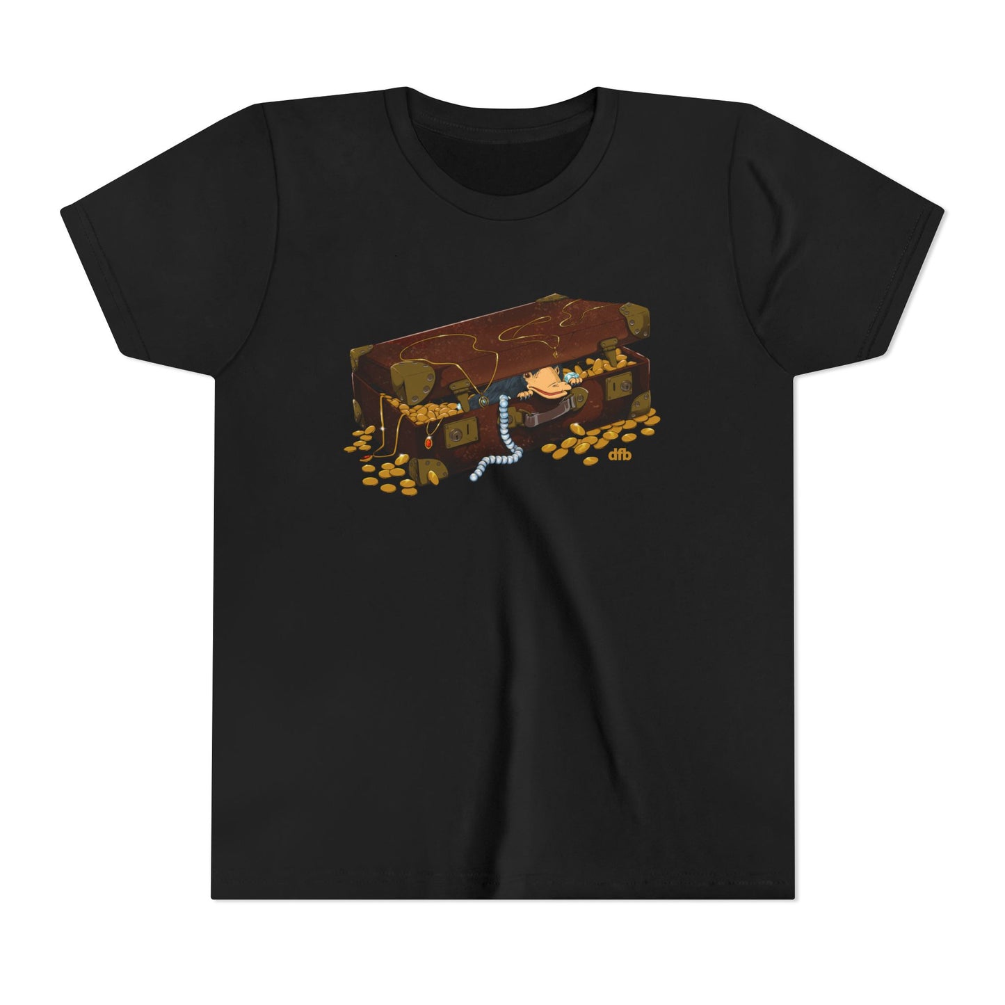 Niffler in a Suitcase -  Kid's Short Sleeve Tee Shirt