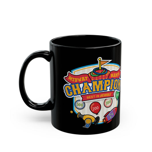 Midway Mania Champion - Black Mug