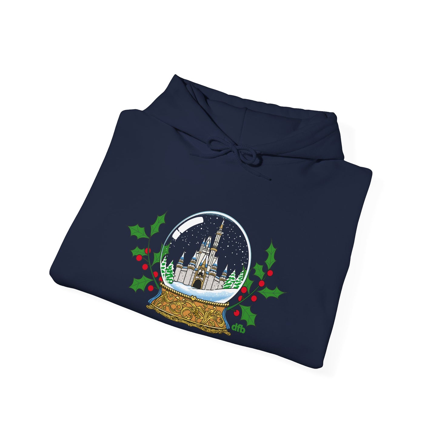 Magic Kingdom Snowglobes -  Adult Hoodie Sweatshirt