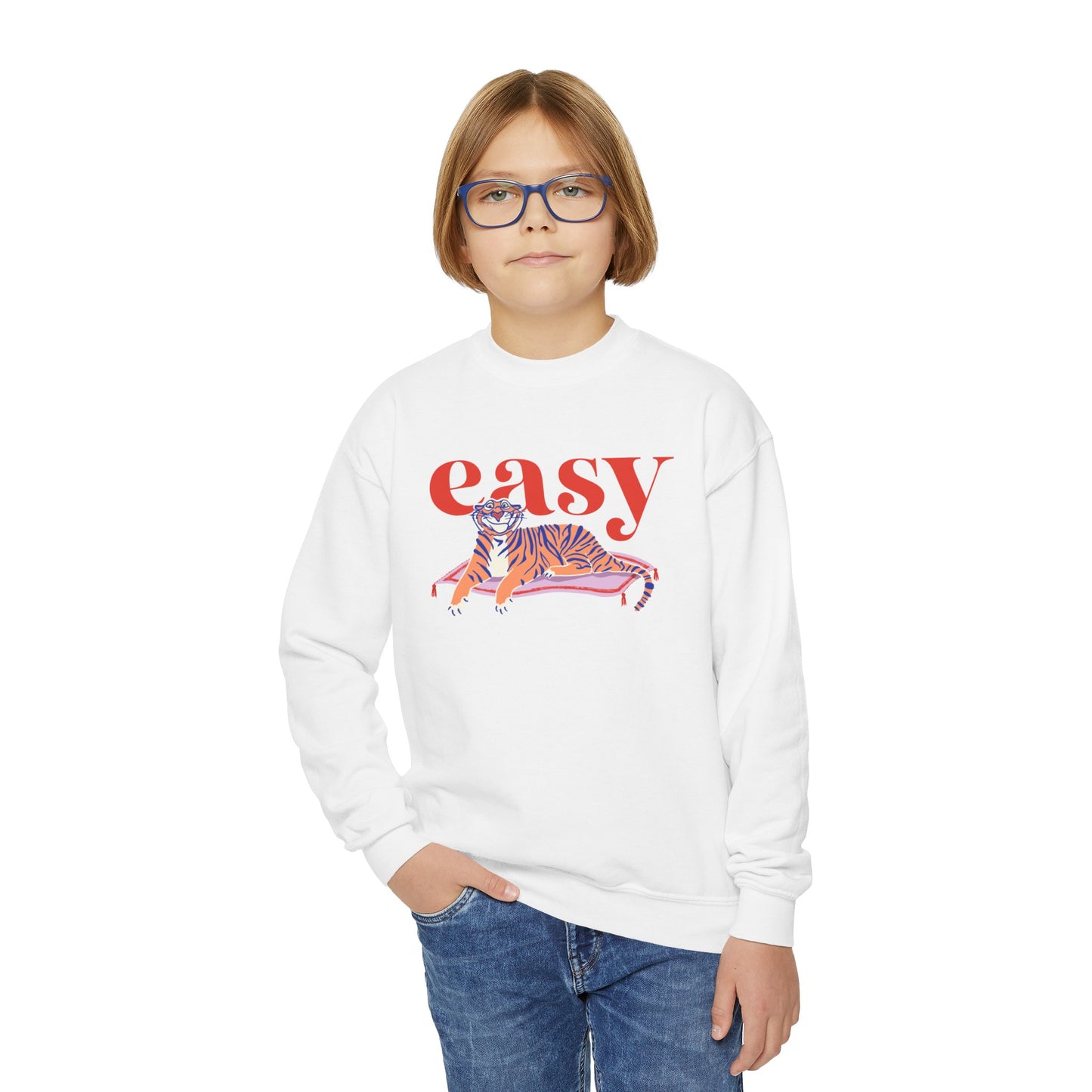 Easy Tiger - Youth Crewneck Sweatshirt