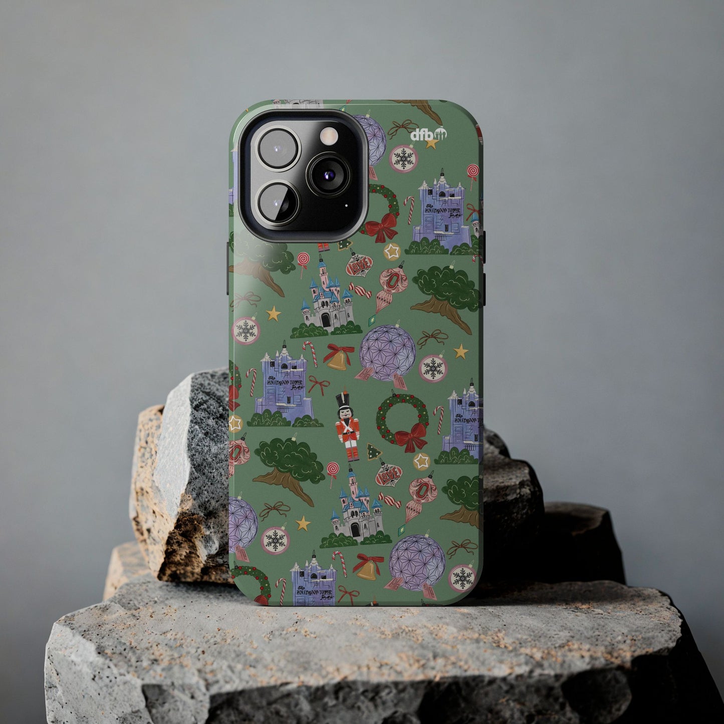 Park Icons Vintage Ornaments - Apple Phone Case