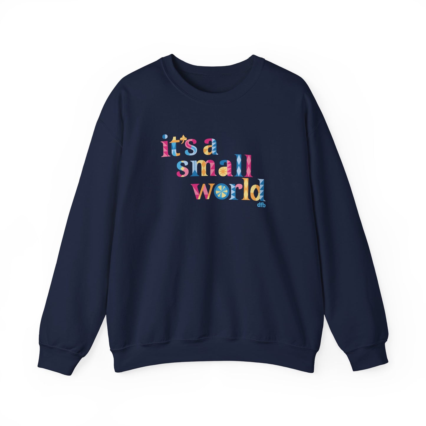 it's a small world - Adult Crewneck Sweatshirt