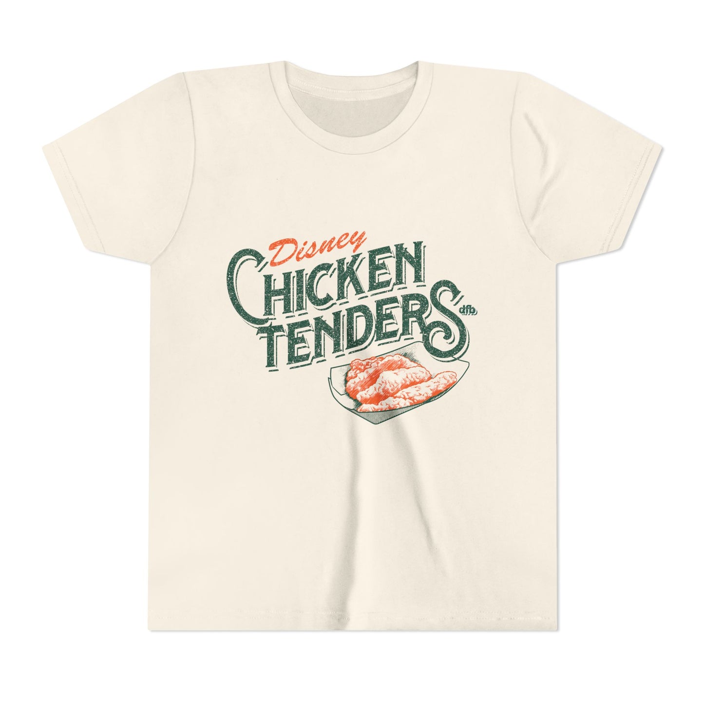 Chicken Tenders -  Kid's Short Sleeve Tee Shirt