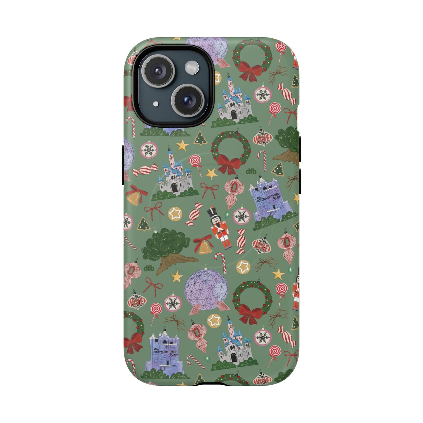 Park Icons Vintage Ornaments - Tough Magnetic iPhone Case