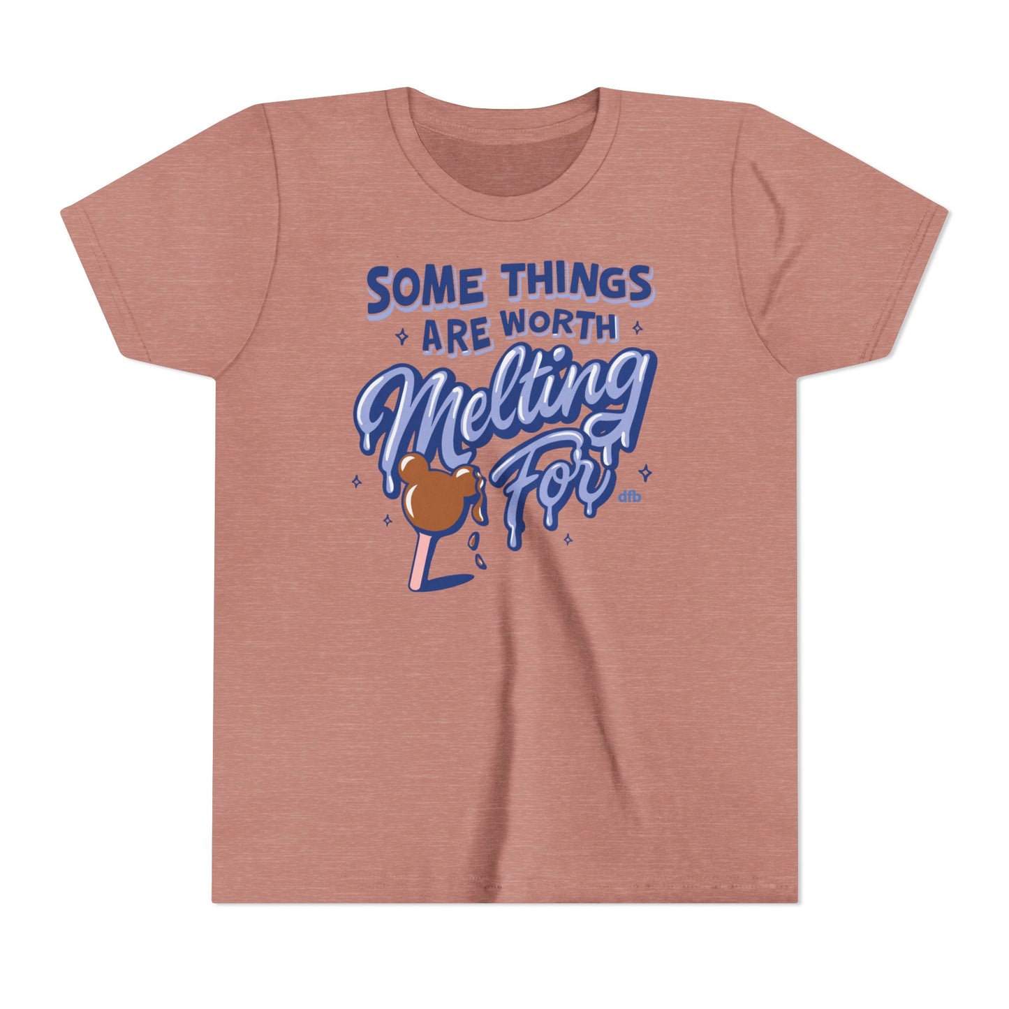 Some Things Are Worth Melting For -  Kid's Short Sleeve Tee Shirt