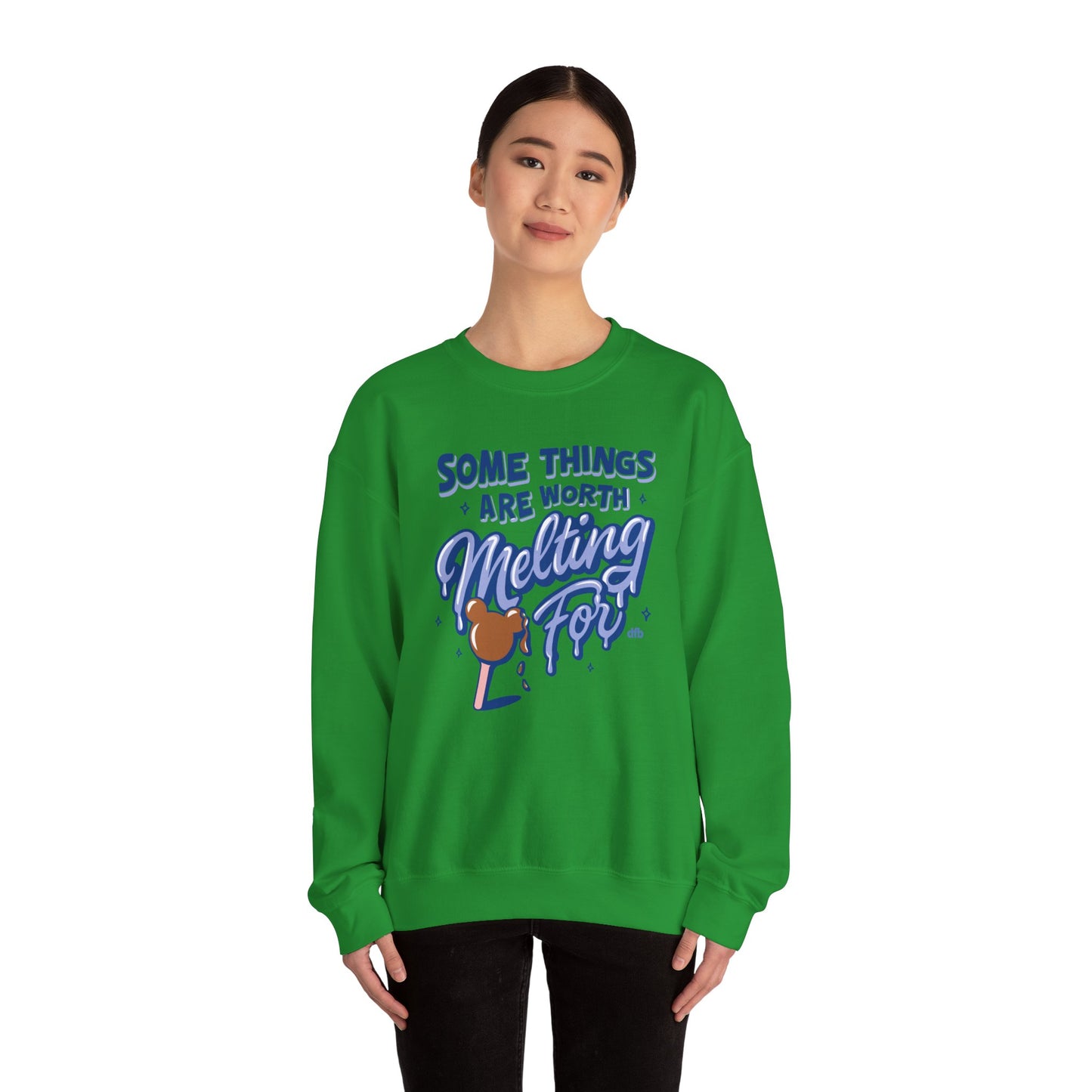 Some Things Are Worth Melting For - Adult Crewneck Sweatshirt
