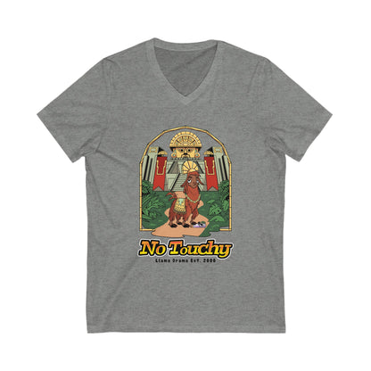 No Touchy - Emperor's New Groove - Short Sleeve V-Neck Tee