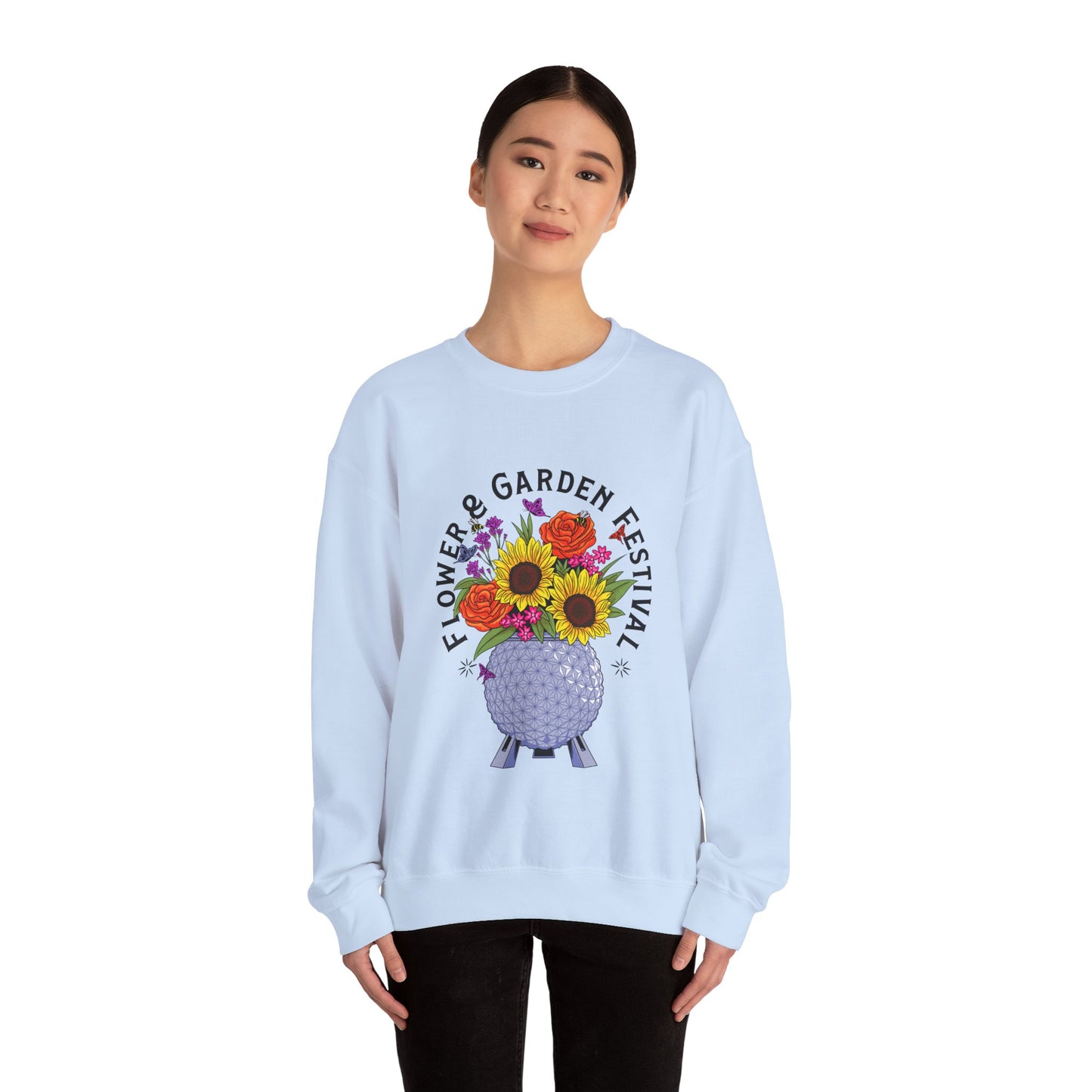 Flower & Garden Festival - Adult Crewneck Sweatshirt