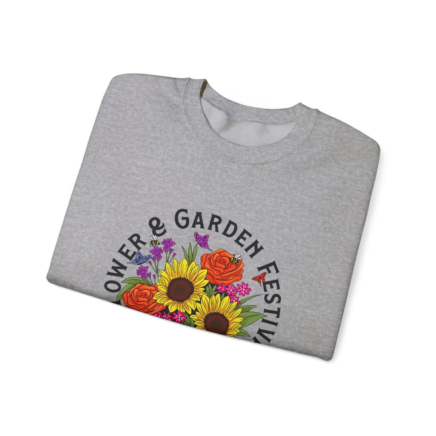 Flower & Garden Festival - Adult Crewneck Sweatshirt