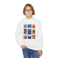 Hollywood Studios Vintage Stamps - Youth Crewneck Sweatshirt