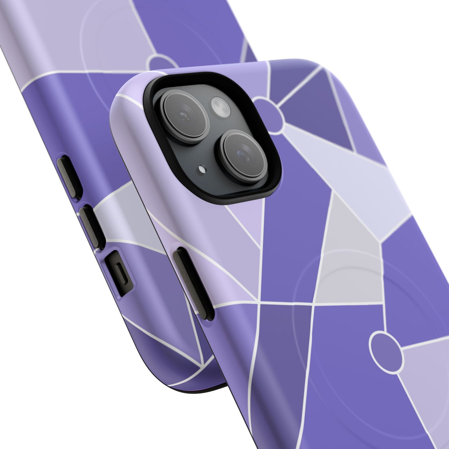 Tomorrowland Purple Wall - Tough Magnetic iPhone Case