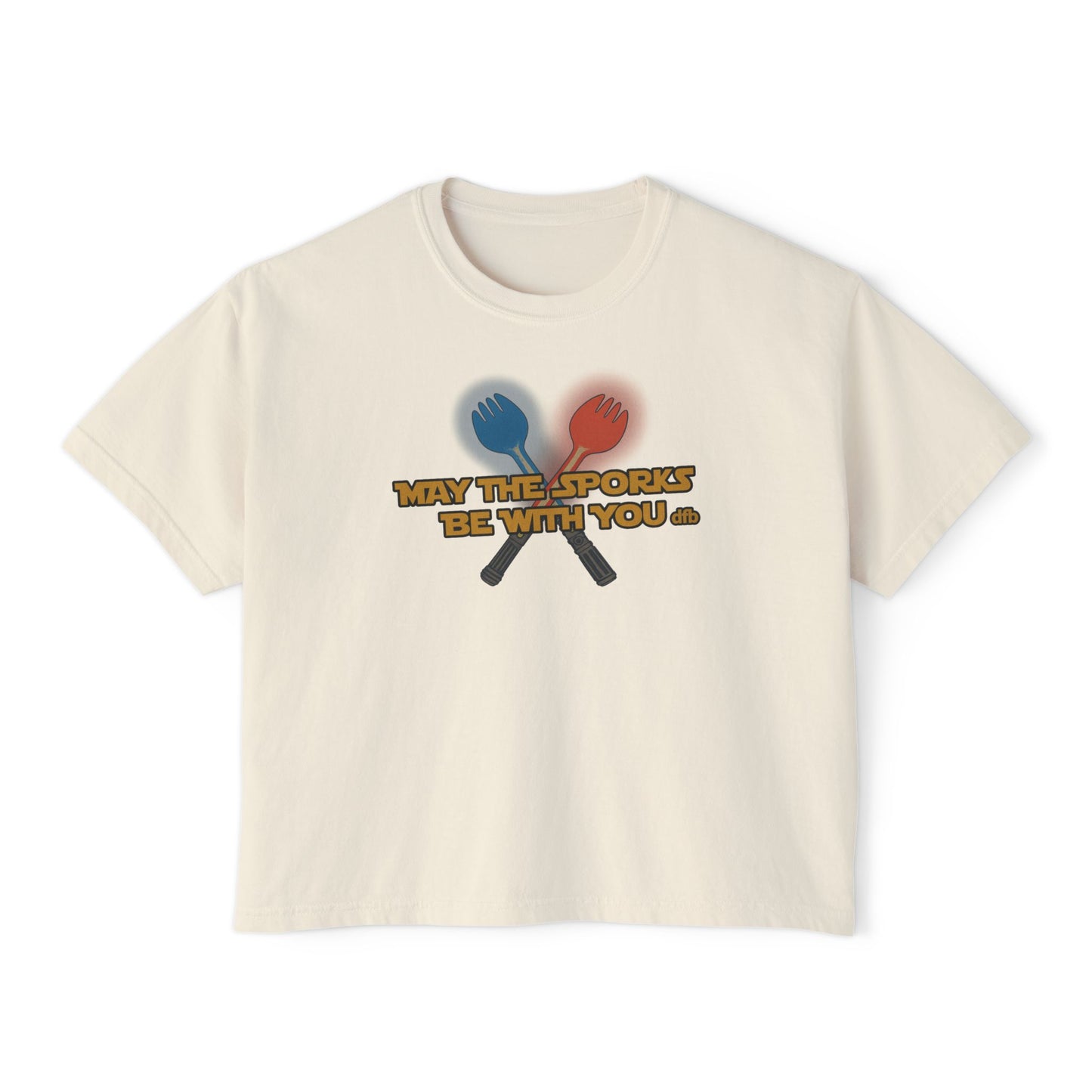 May the Sporks Be With You  - Women's Boxy Tee