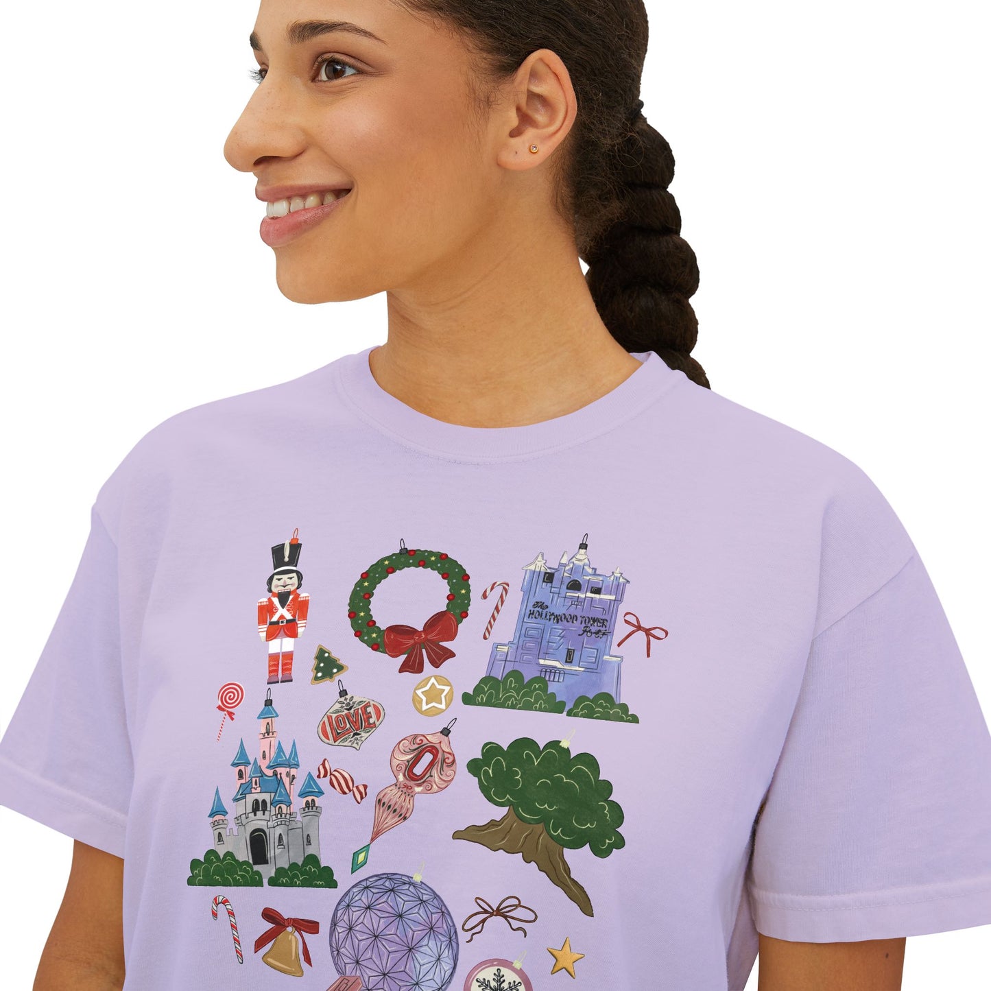 Park Icons Vintage Ornaments - Women's Boxy Tee