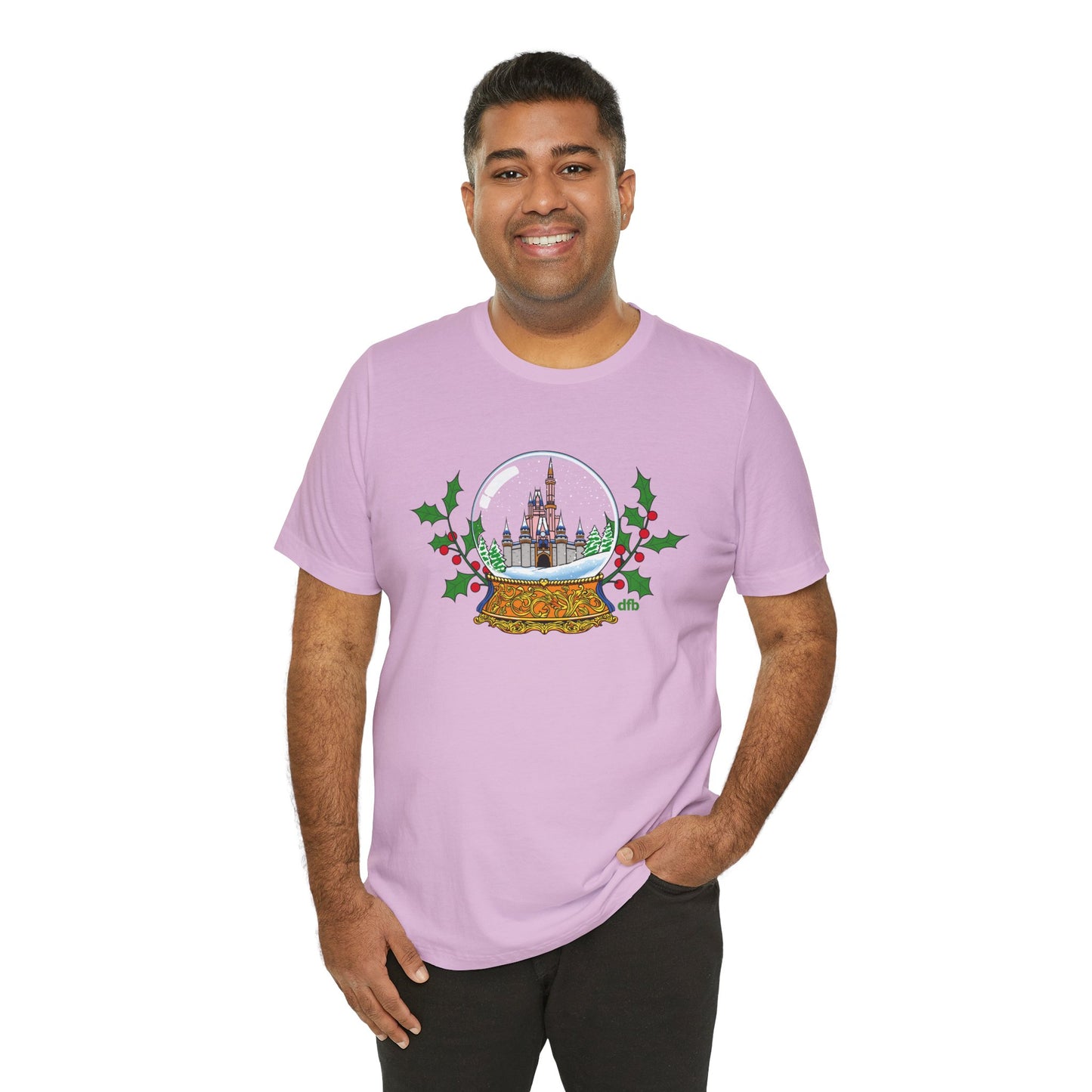 Magic Kingdom Snowglobes - Adult Tee Shirt