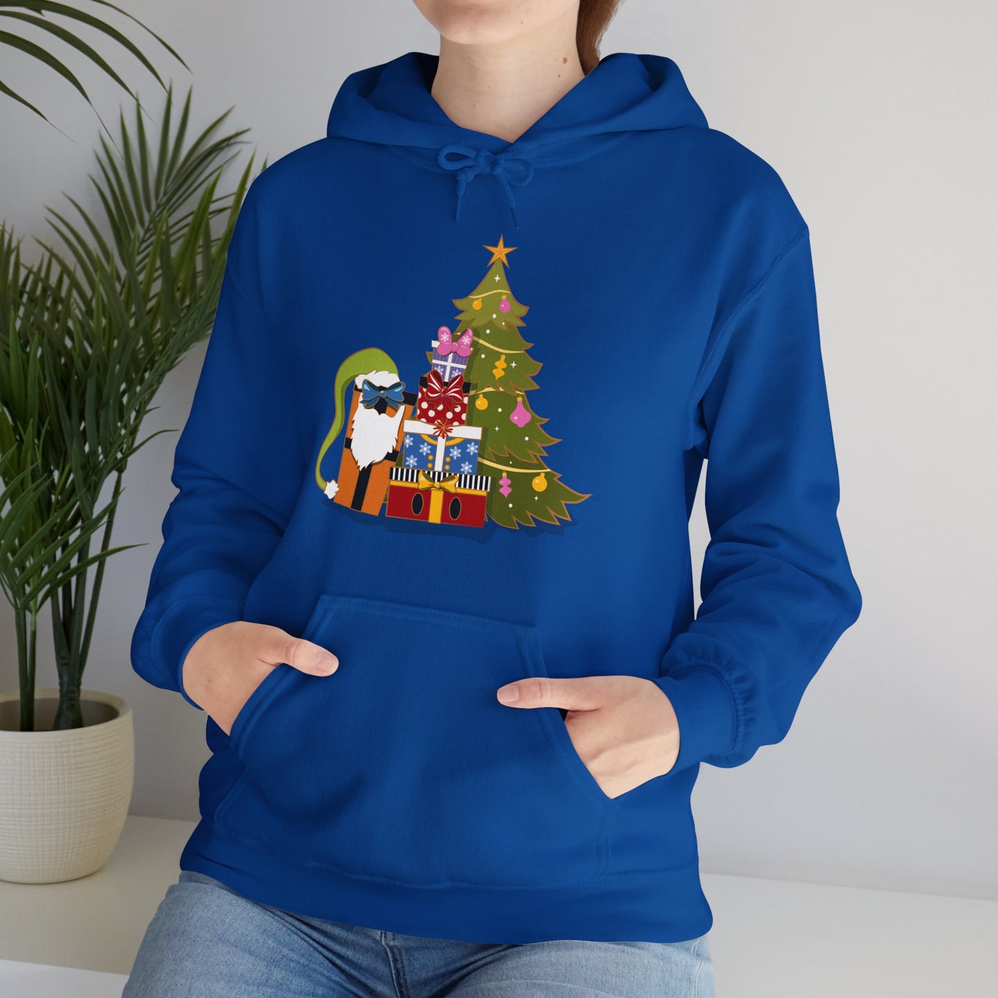 Fab 5 as Christmas Presents - Adult Hoodie Sweatshirt