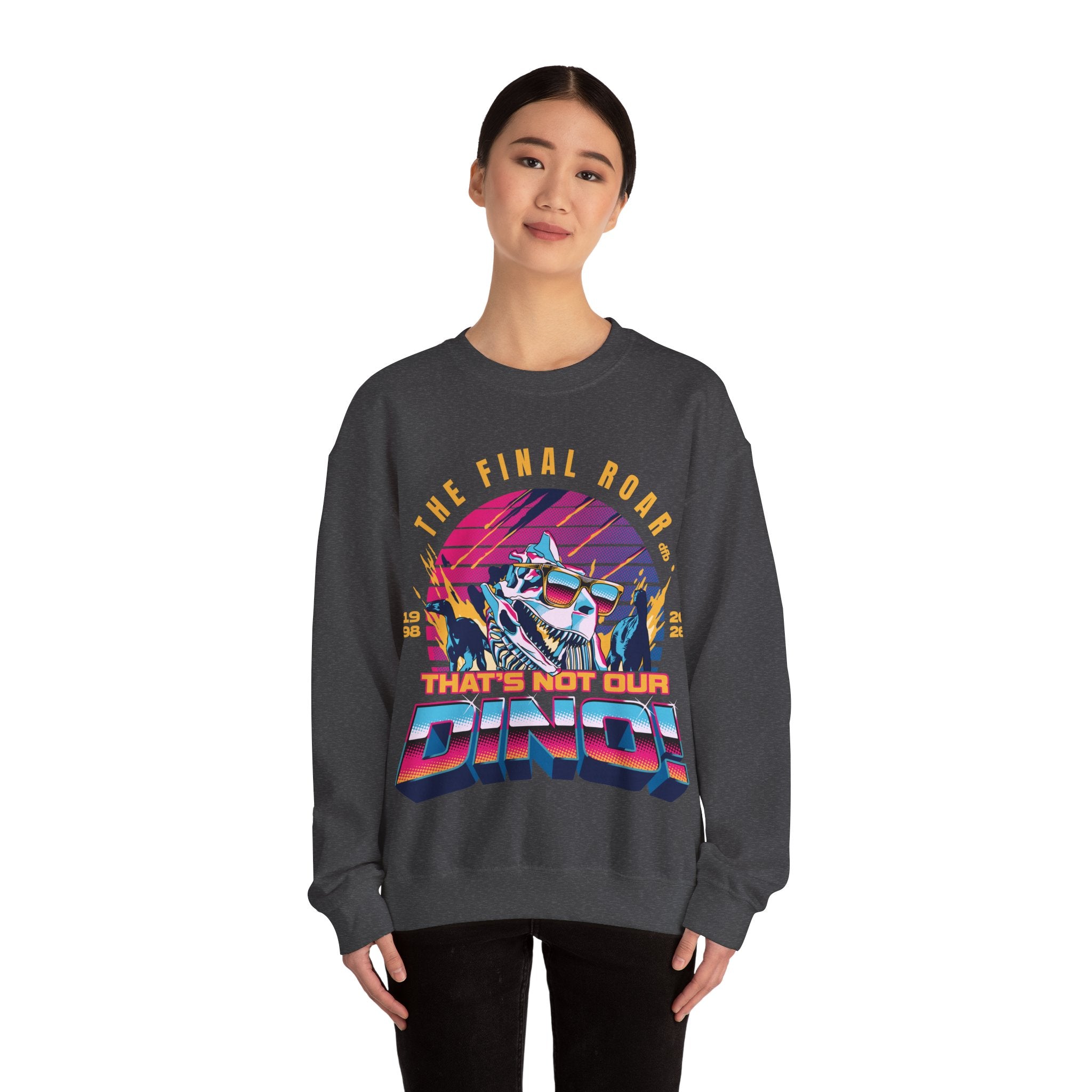 The Final Roar- DINOSAUR - Adult Crewneck Sweatshirt – DFB Store