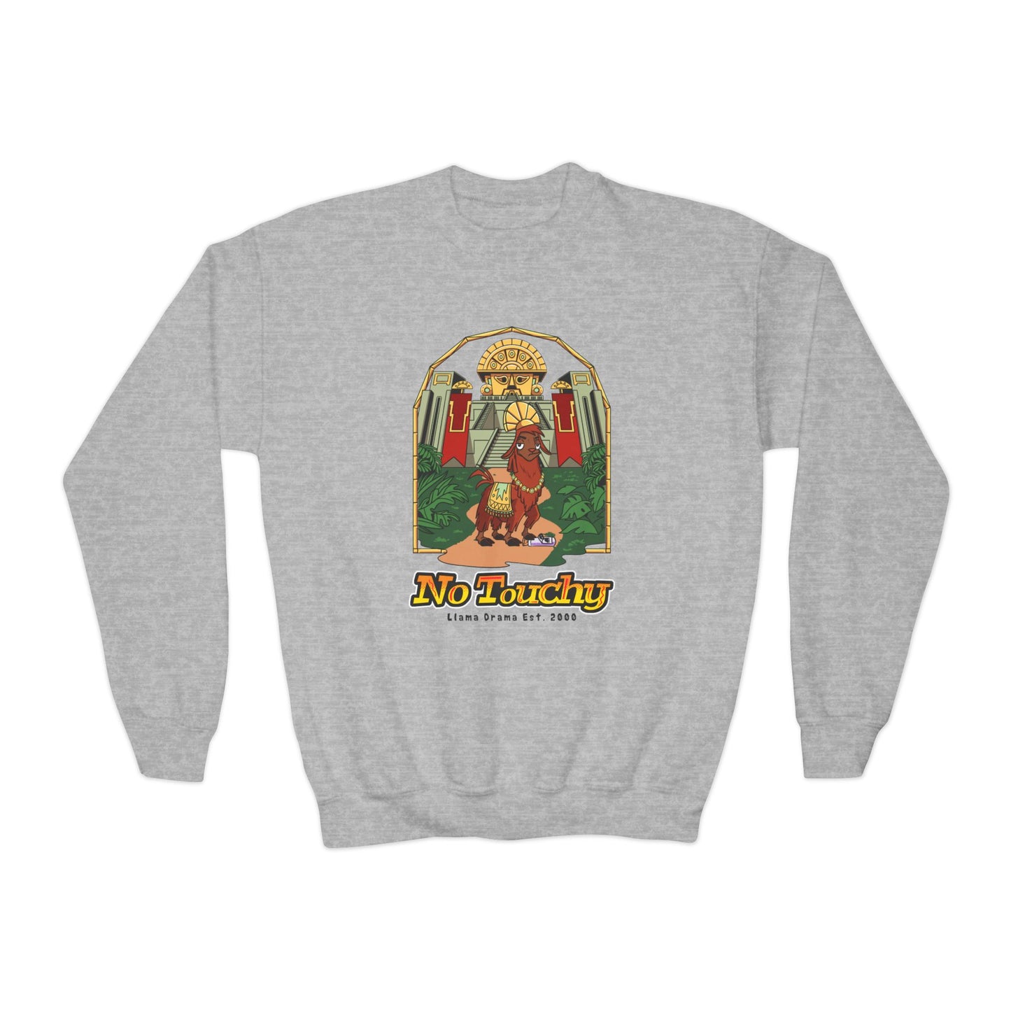 No Touchy - Emperor's New Groove - Youth Crewneck Sweatshirt