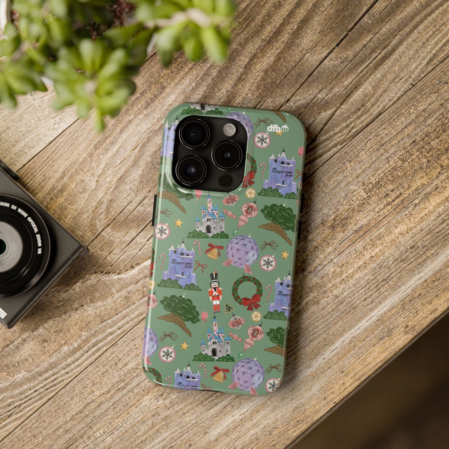 Park Icons Vintage Ornaments - Apple Phone Case