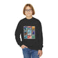 Magic Kingdom Vintage Stamps - Youth Crewneck Sweatshirt