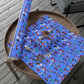 Bad to the Bow, Villains Bows, Cornflower Blue Background - Gift Wrap Papers