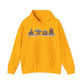 Gingerbread Park Icons -  Adult Hoodie Sweatshirt