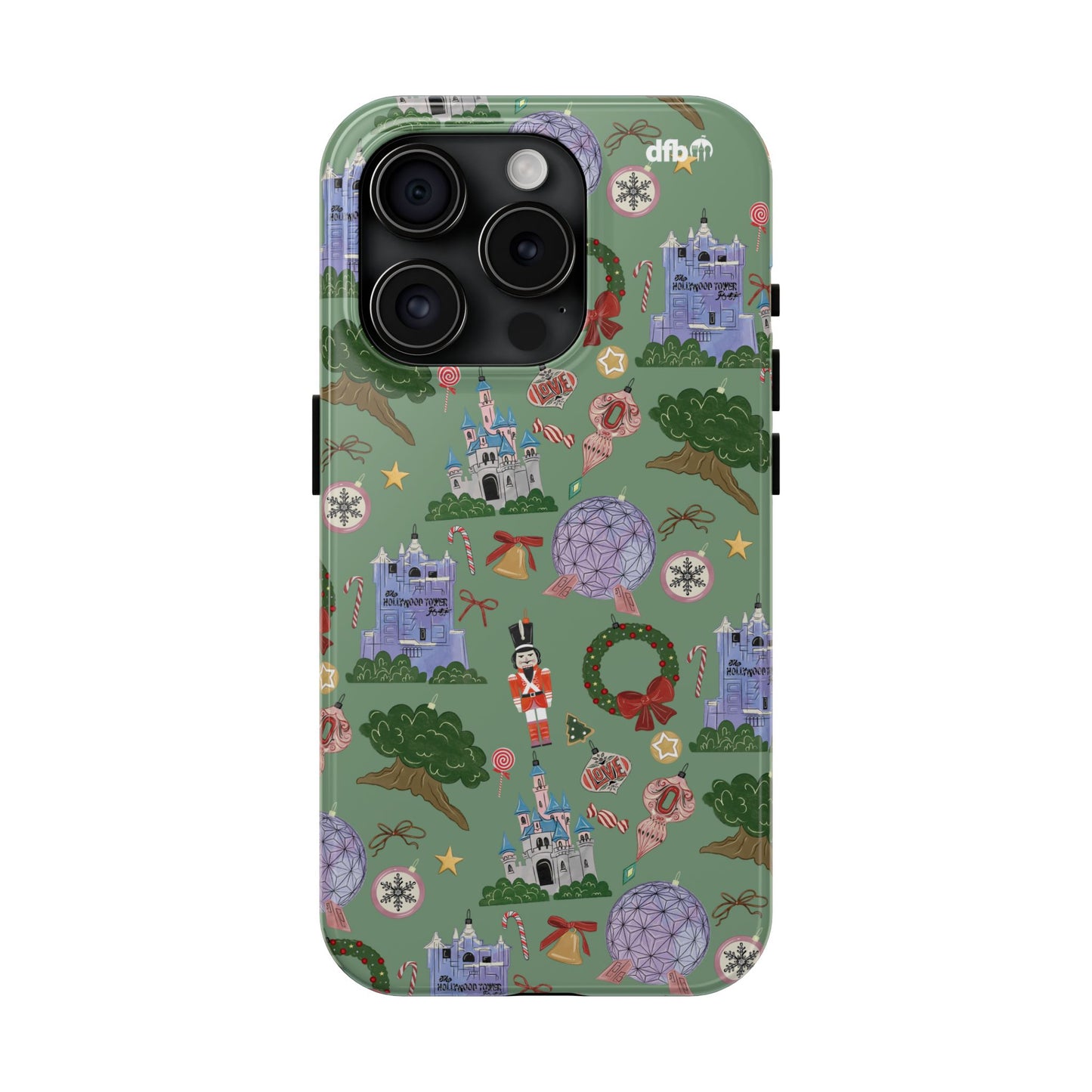 Park Icons Vintage Ornaments - Apple Phone Case