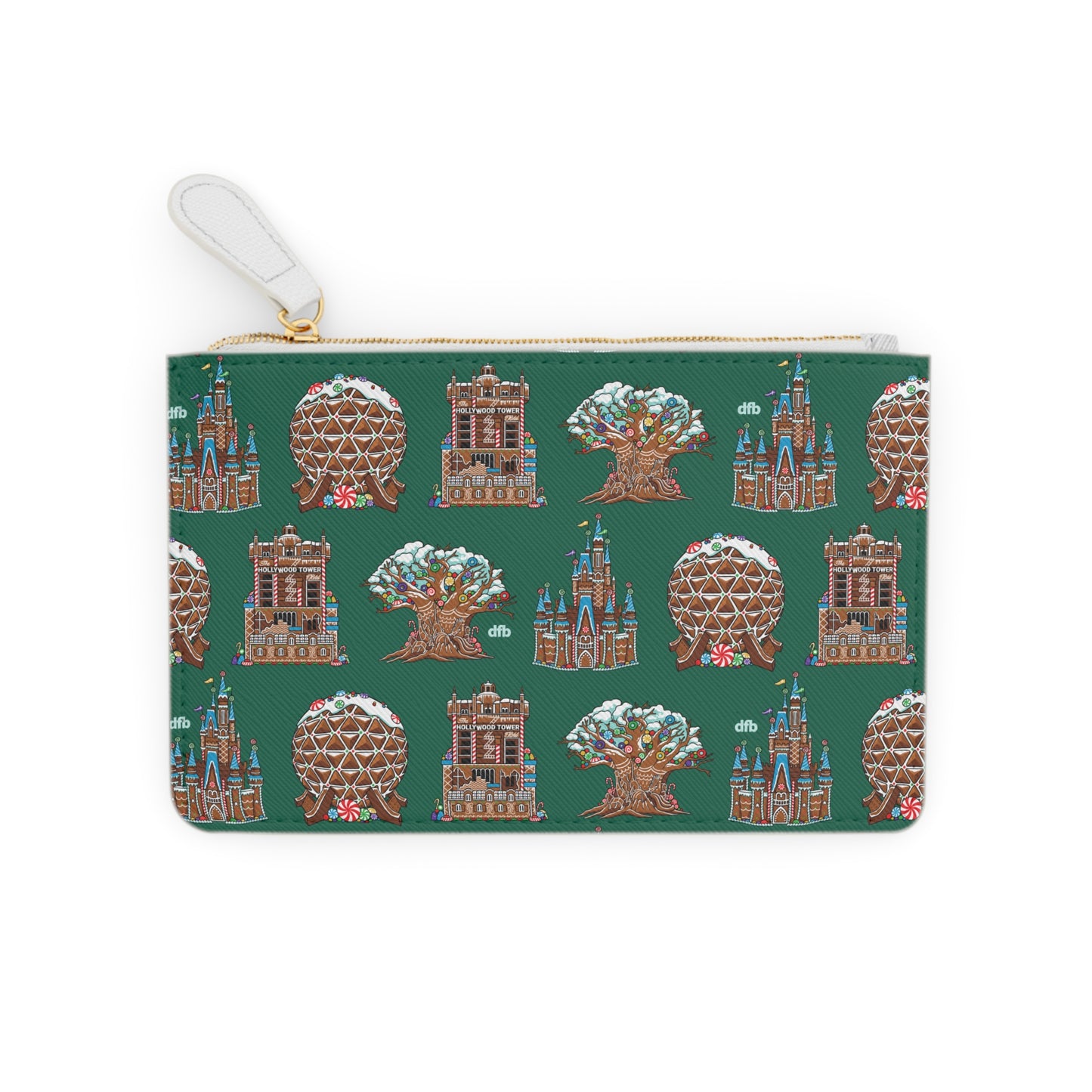 Gingerbread Park Landmarks- Mini Clutch Bag
