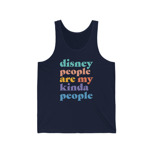 Disney People Are My Kinda People - Unisex Tank Top