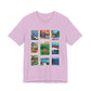 Animal Kingdom Vintage Stamps - Adult Tee Shirt