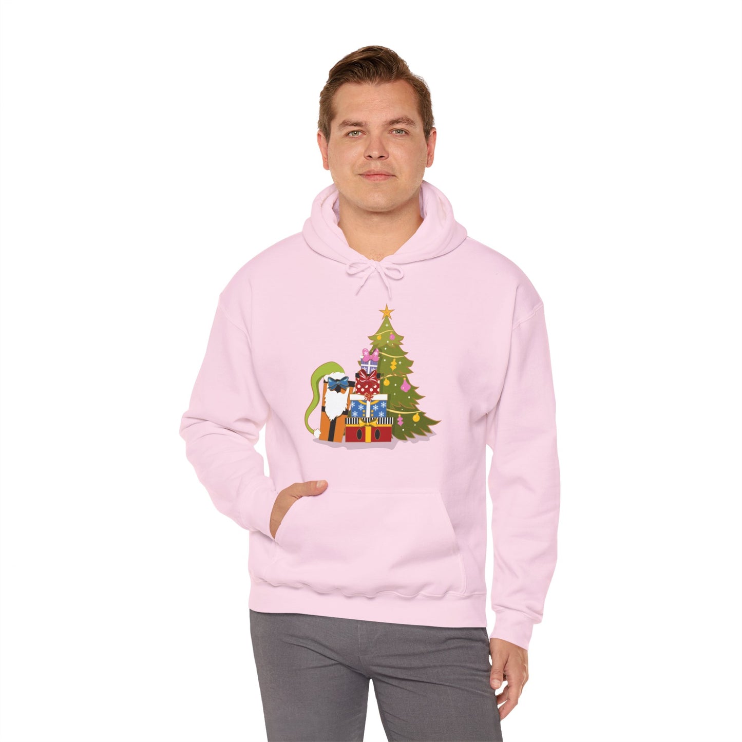 Fab 5 as Christmas Presents - Adult Hoodie Sweatshirt