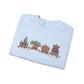 Gingerbread Park Icons - Adult Crewneck Sweatshirt