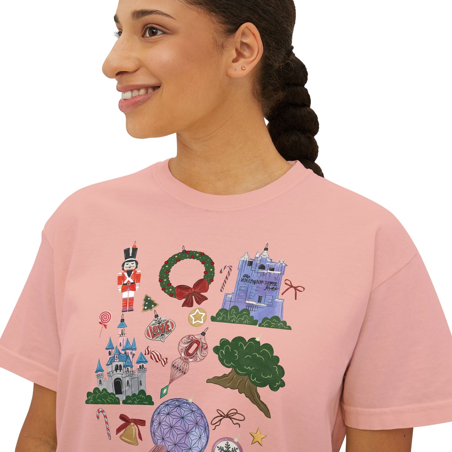 Park Icons Vintage Ornaments - Women's Boxy Tee