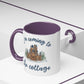 Snowy Cabin Castle I'm Coming to the Cottage - Mug, 11oz and 15oz