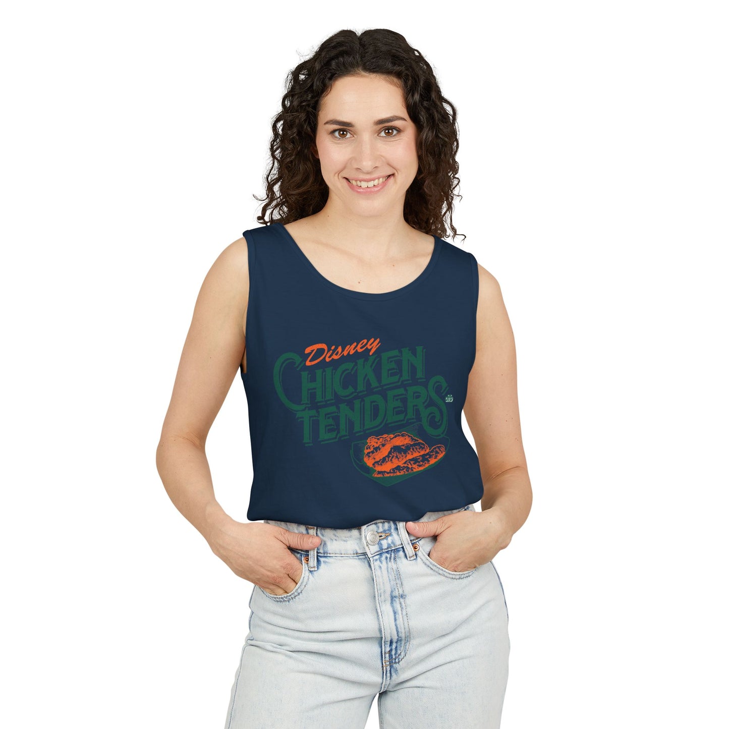 Chicken Tenders - Unisex Garment-Dyed Tank Top