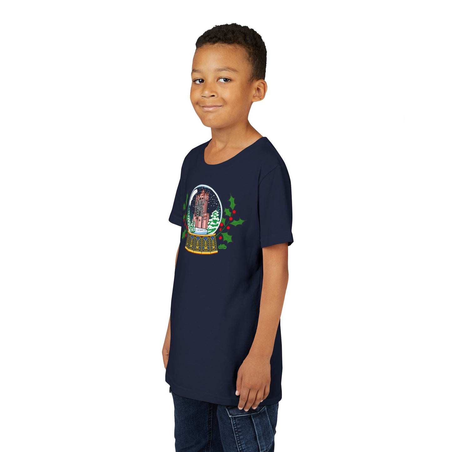 Hollywood Studios Snowglobes -  Kid's Short Sleeve Tee Shirt