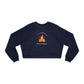 I'm Coming to the Cottage - Women's Cropped Fleece Pullover