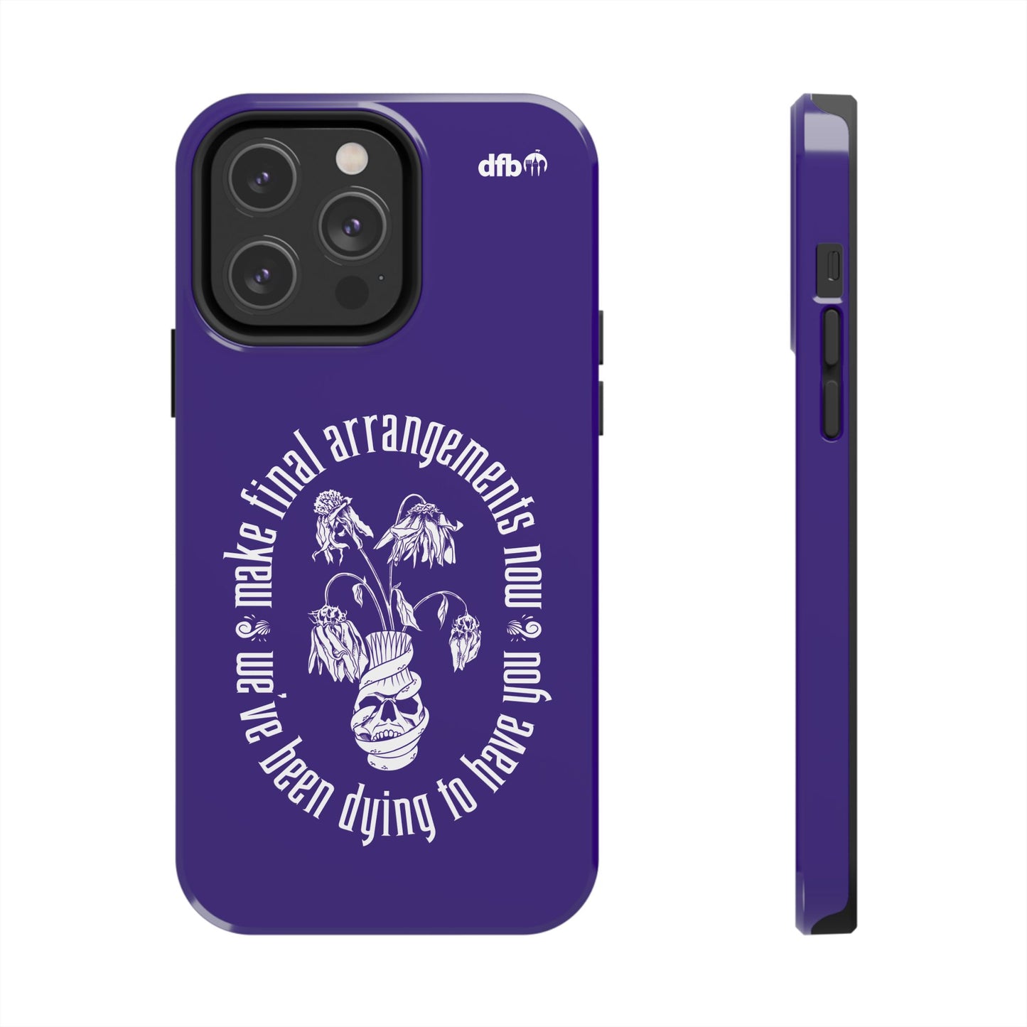 We've Been Dying to Have You - Haunted Mansion - Apple Phone Case