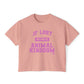 If Lost, Return to the Parks - Women's Boxy Tee
