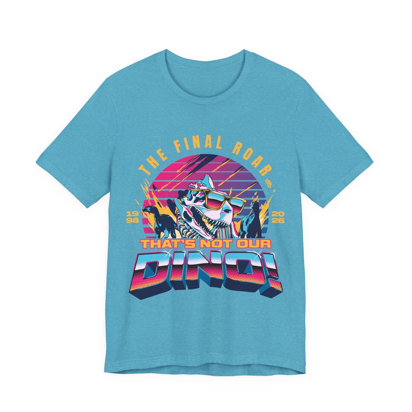 The Final Roar- DINOSAUR - Adult Tee Shirt